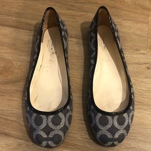 Coach ballet flats